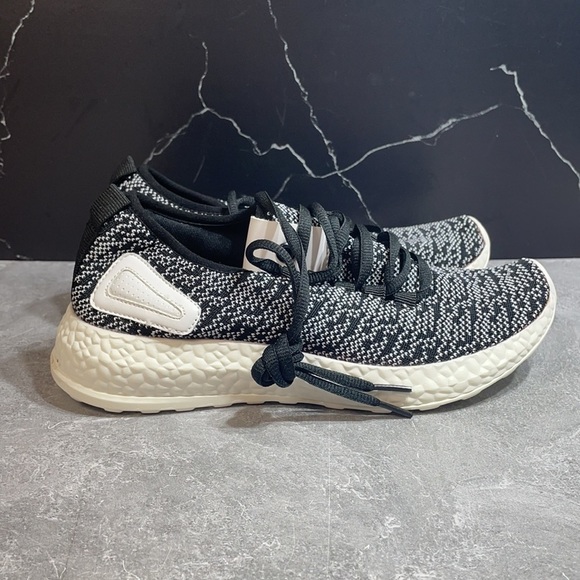 Tiosebon Knitted Running Shoes Black Size 7.5m - Picture 5 of 9